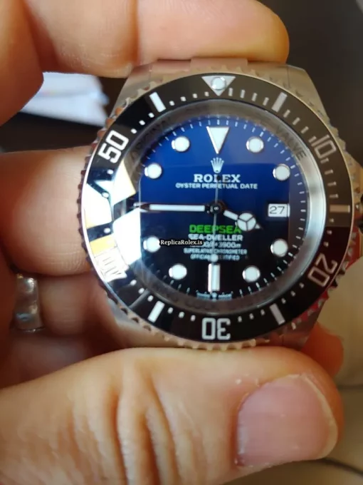 Well Made Copy Rolex Sea-dweller Deepsea 126660 Caliber 3235 Automatic Movement 44mm Steel Case Mens/unisex Watch - Image 8