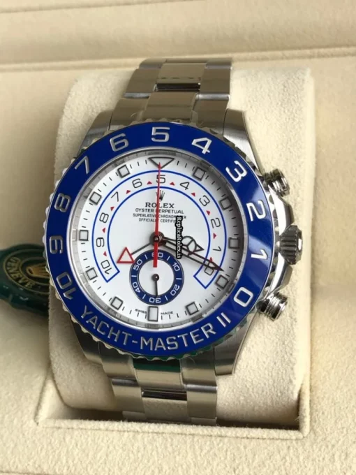 Lovely Fake Rolex Yacht-master II 116680 Caliber 4161 Automatic Movement 44mm Steel Case Mens/unisex Watch