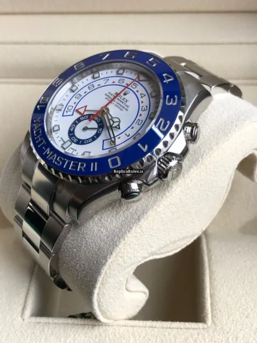 Lovely Fake Rolex Yacht-master II 116680 Caliber 4161 Automatic Movement 44mm Steel Case Mens/unisex Watch - Image 2
