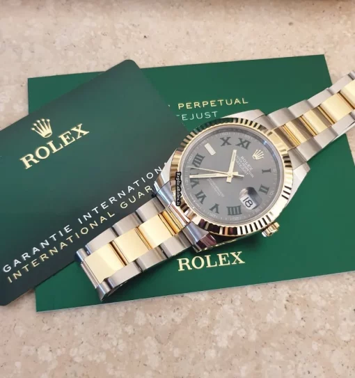 Nice Replica Rolex Datejust 126333 Caliber 3235 Automatic Movement 41mm Gold/steel Case Mens/unisex Watch - Image 11