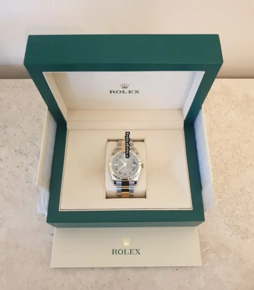 Nice Replica Rolex Datejust 126333 Caliber 3235 Automatic Movement 41mm Gold/steel Case Mens/unisex Watch - Image 12