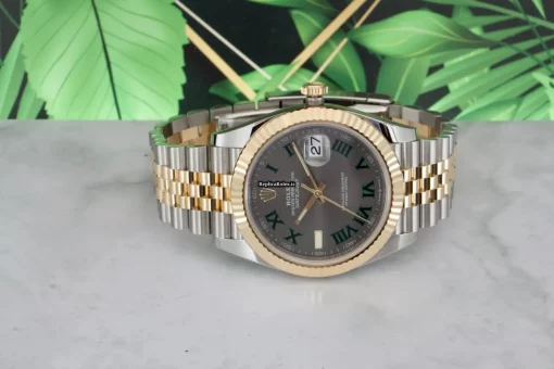 Ideal Fake Rolex Datejust II 126333 Caliber 3235 Automatic Movement 41mm Gold/steel Case Mens/unisex Watch