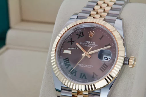 Ideal Fake Rolex Datejust II 126333 Caliber 3235 Automatic Movement 41mm Gold/steel Case Mens/unisex Watch - Image 3