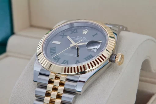 Ideal Fake Rolex Datejust II 126333 Caliber 3235 Automatic Movement 41mm Gold/steel Case Mens/unisex Watch - Image 4