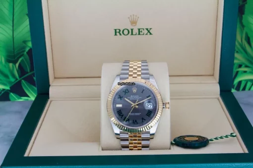 Ideal Fake Rolex Datejust II 126333 Caliber 3235 Automatic Movement 41mm Gold/steel Case Mens/unisex Watch - Image 5