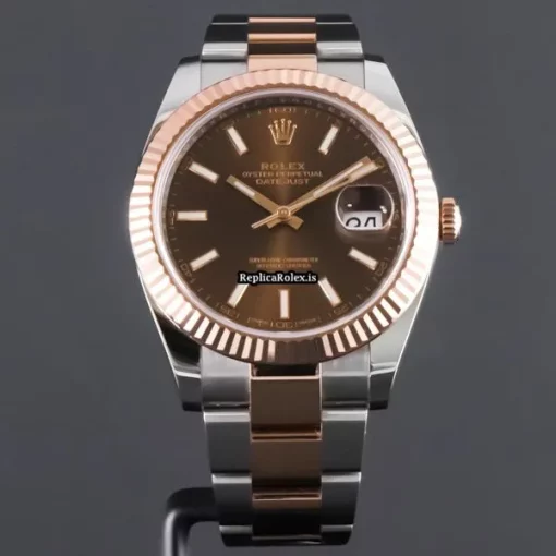 Wonderful Fake Rolex Datejust II 126331 Caliber 3235 Automatic Movement 41mm Gold/steel Case Mens/unisex Watch - Image 2