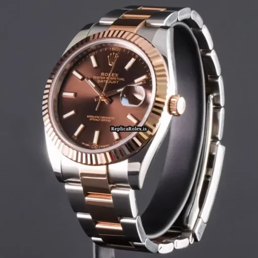 Wonderful Fake Rolex Datejust II 126331 Caliber 3235 Automatic Movement 41mm Gold/steel Case Mens/unisex Watch - Image 3