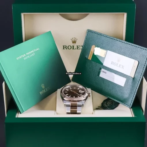 Wonderful Fake Rolex Datejust II 126331 Caliber 3235 Automatic Movement 41mm Gold/steel Case Mens/unisex Watch - Image 5