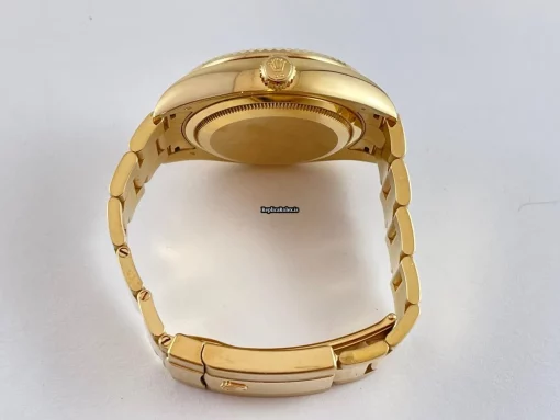 Luxury Replica Rolex Sky-dweller 326938 Caliber 9001 Automatic Movement 42mm Yellow Gold Case Mens/unisex Watch - Image 4