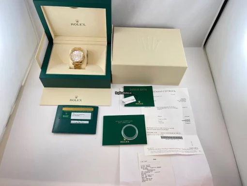 Luxury Replica Rolex Sky-dweller 326938 Caliber 9001 Automatic Movement 42mm Yellow Gold Case Mens/unisex Watch - Image 6