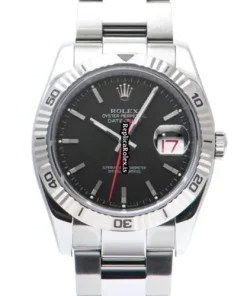 Amazing Fake Rolex Datejust Turn-o-graph 116264 Caliber 3135 Automatic Movement 36mm Steel Case Watch