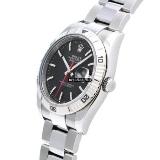 Amazing Fake Rolex Datejust Turn-o-graph 116264 Caliber 3135 Automatic Movement 36mm Steel Case Watch - Image 2