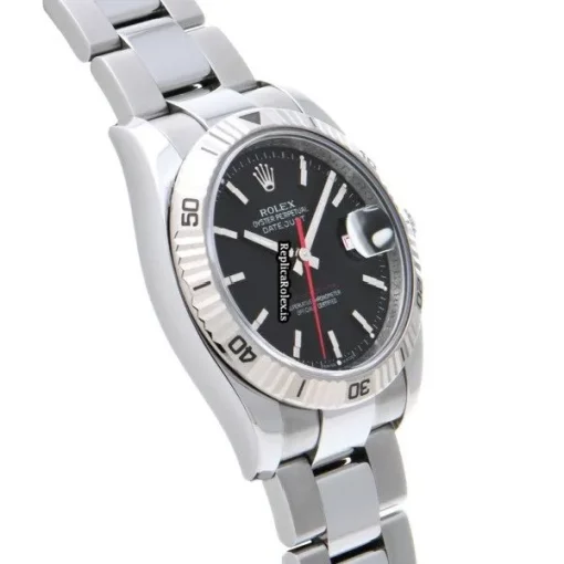 Amazing Fake Rolex Datejust Turn-o-graph 116264 Caliber 3135 Automatic Movement 36mm Steel Case Watch - Image 3