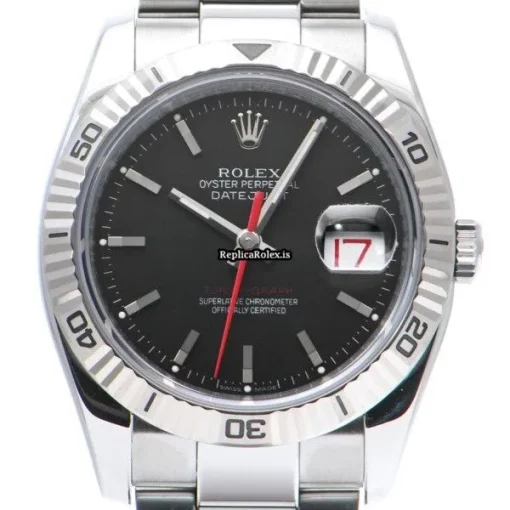 Amazing Fake Rolex Datejust Turn-o-graph 116264 Caliber 3135 Automatic Movement 36mm Steel Case Watch - Image 6