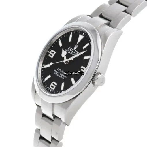 Perfect Replicas Rolex Explorer 214270 Caliber 3132 Automatic Movement 39mm Steel Case Watch - Image 2
