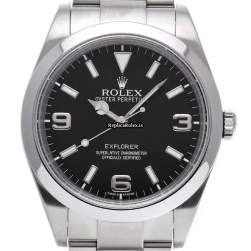 Perfect Replicas Rolex Explorer 214270 Caliber 3132 Automatic Movement 39mm Steel Case Watch - Image 6