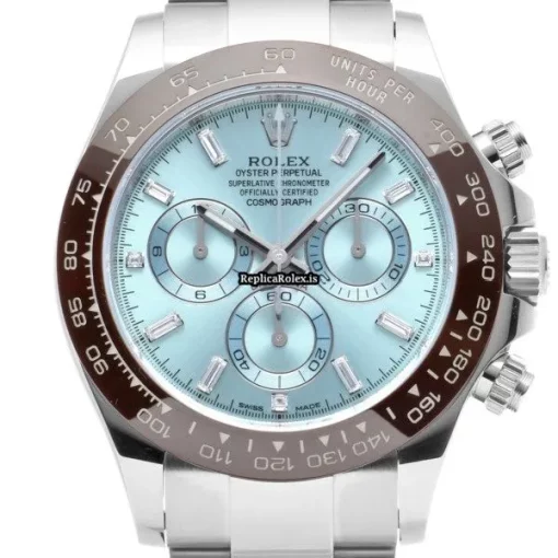 Discount Replica Rolex Daytona 116506a Caliber 4130 Automatic Movement 40mm Platinum Case Watch - Image 6