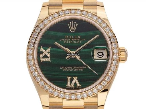 Lovely Replica Rolex Datejust 278288rbr Caliber 2236 Automatic Movement 31mm Yellow Gold Case Mens/unisex Watch