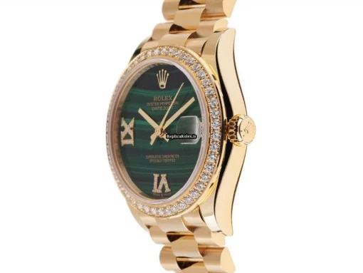 Lovely Replica Rolex Datejust 278288rbr Caliber 2236 Automatic Movement 31mm Yellow Gold Case Mens/unisex Watch - Image 2