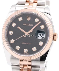 Wholesale Replica Rolex Datejust 116231g Automatic Movement 36mm Gold/steel Case Mens/unisex Watch