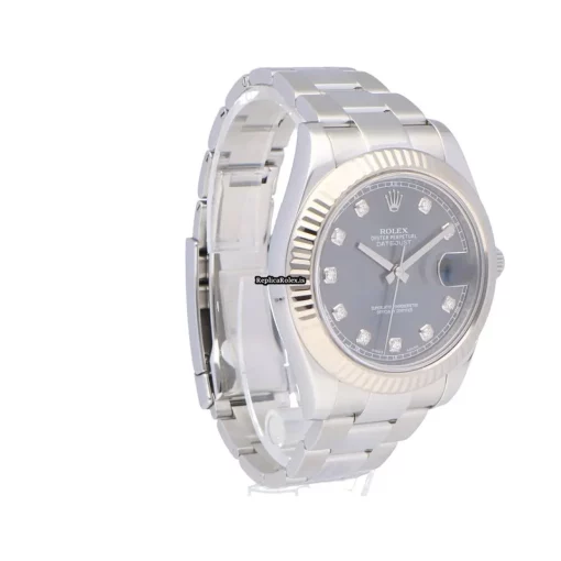 Mind-boggling Replica Rolex Datejust II 116334 Automatic Movement 41mm Steel Case Mens/unisex Watch - Image 8