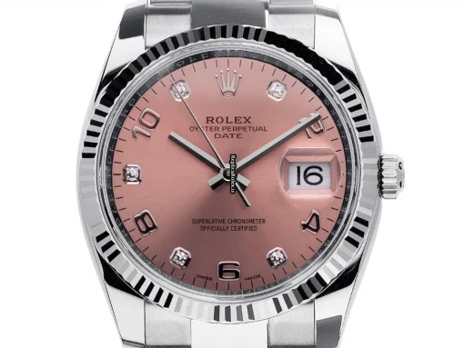 Exquisite Replica Rolex Oyster Perpetual Date 115234 Caliber 3135 Automatic Movement 34mm Steel Case Mens/unisex Watch