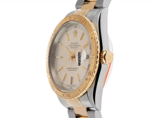 Great Replica Rolex Datejust Turn-o-graph 16263 Caliber 3135 Automatic Movement 36mm Gold/steel Case Mens/unisex Watch - Image 2