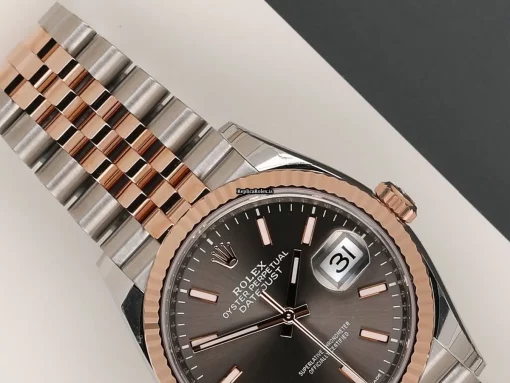 High-end Replica Rolex Datejust 126231 Automatic Movement 36mm Gold/steel Case Watch - Image 3