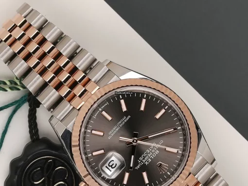 High-end Replica Rolex Datejust 126231 Automatic Movement 36mm Gold/steel Case Watch - Image 4