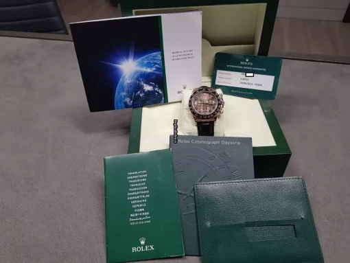 Great Replica Rolex Daytona 116515ln Caliber 4130 Automatic Movement 40mm Rose Gold Case Mens/unisex Watch - Image 13