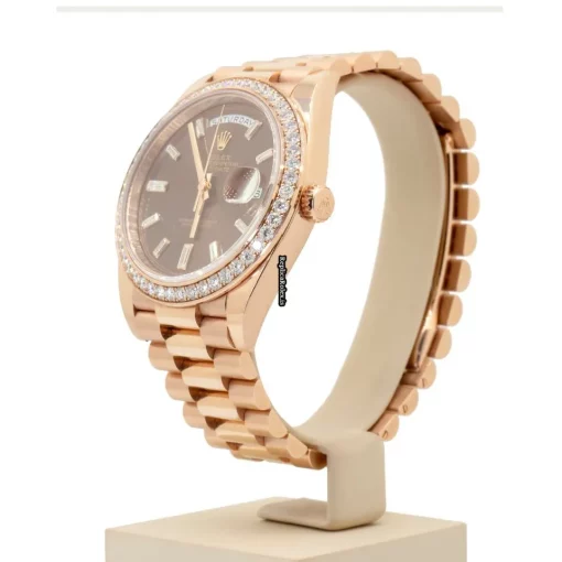 Discount Fake Rolex Day-date 40 228345rbr Automatic Movement Rose Gold Case Mens/unisex Watch - Image 4