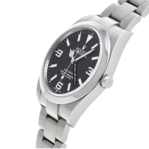 Defect Replica Rolex Explorer 214270 Caliber 3132 Automatic Movement 39mm Steel Case Watch - Image 2