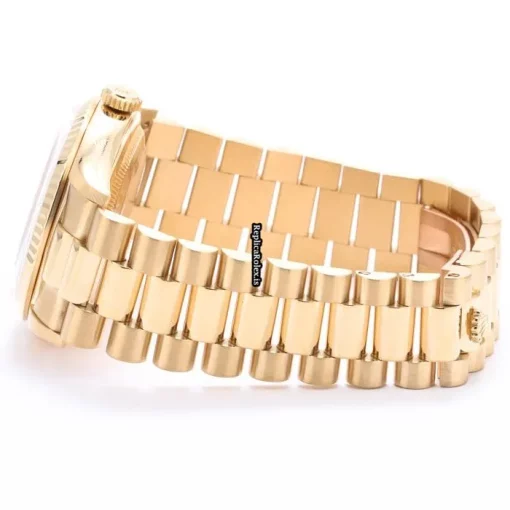 Awesome Imitation Rolex Day-date 36 18238a Automatic Movement 36mm Yellow Gold Case Mens/unisex Watch - Image 4