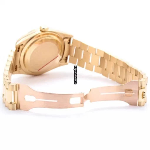 Awesome Imitation Rolex Day-date 36 18238a Automatic Movement 36mm Yellow Gold Case Mens/unisex Watch - Image 6