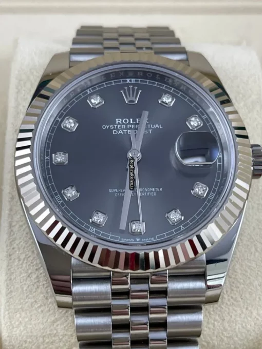 High Quality Fake Rolex Datejust 126334 Caliber 3235 Automatic Movement 41mm Steel Case Mens/unisex Watch - Image 7