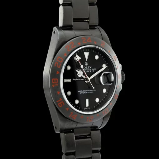 Cool Replica Rolex Explorer II 16570 Caliber 3185 Automatic Movement 40mm Steel Case Mens/unisex Watch - Image 3