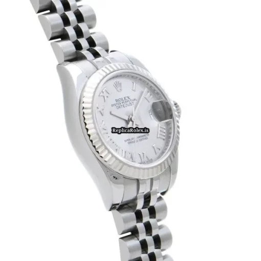 Incredible Replica Rolex Lady-datejust 179174 Automatic Movement 26mm Steel Case Womens Watch - Image 3