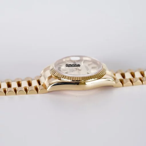 Wonderful Fake Rolex Day-date 36 118238 Caliber 3155 Automatic Movement 36mm Yellow Gold Case Mens/unisex Watch - Image 8