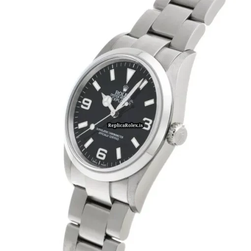 Cheap Replica Rolex Explorer 114270 Caliber 3130 Automatic Movement 36mm Steel Case Watch - Image 2