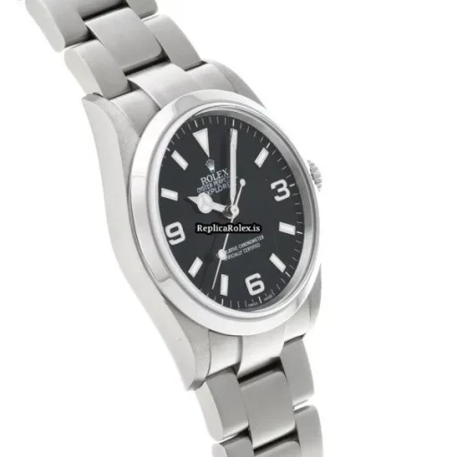 Cheap Replica Rolex Explorer 114270 Caliber 3130 Automatic Movement 36mm Steel Case Watch - Image 3