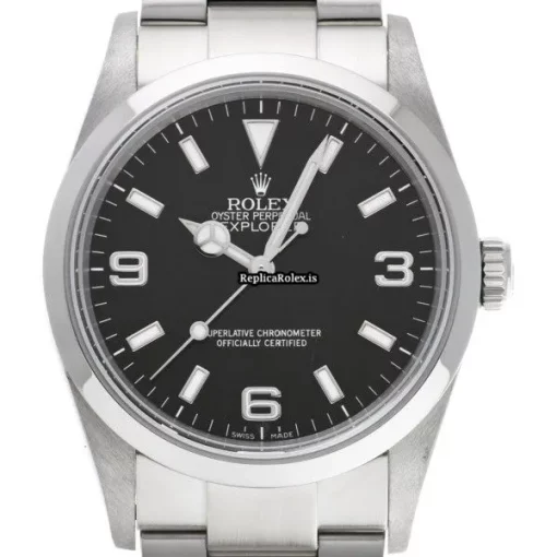 Cheap Replica Rolex Explorer 114270 Caliber 3130 Automatic Movement 36mm Steel Case Watch - Image 6