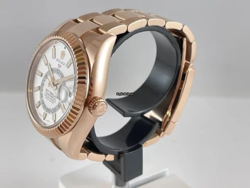 Wonderful Replica Rolex Sky-dweller 326935 Caliber 9001 Automatic Movement 42mm Rose Gold Case Mens/unisex Watch - Image 3