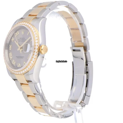 Ideal Replica Rolex Datejust 116243 Automatic Movement 36mm Gold/steel Case Mens/unisex Watch - Image 2