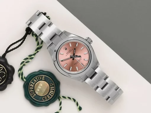 Wonderful Replica Rolex Oyster Perpetual 276200 Automatic Movement 28mm Steel Case Watch