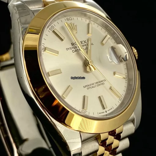Lovely Fake Rolex Datejust 126303 Caliber 3235 Automatic Movement 41mm Gold/steel Case Mens/unisex Watch - Image 6