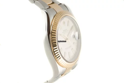 Nice Fake Rolex Datejust II 116333 Caliber 3136 Automatic Movement 41mm Gold/steel Case Mens/unisex Watch - Image 6