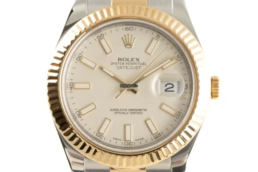 Nice Fake Rolex Datejust II 116333 Caliber 3136 Automatic Movement 41mm Gold/steel Case Mens/unisex Watch - Image 7