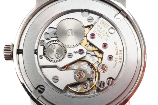 Excellent Copy Rolex Cellini 5115 Caliber 1602 Manual Winding Movement 32mm White Gold Case Mens/unisex Watch - Image 12