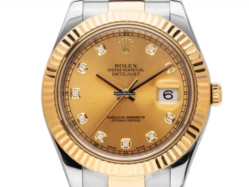 Good Replica Rolex Datejust II 116333 Caliber 3136 Automatic Movement 41mm Steel Case Mens/unisex Watch