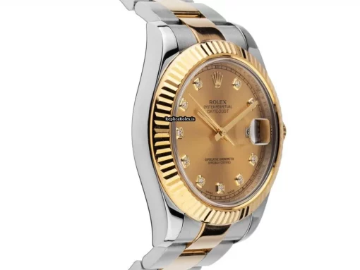 Good Replica Rolex Datejust II 116333 Caliber 3136 Automatic Movement 41mm Steel Case Mens/unisex Watch - Image 3